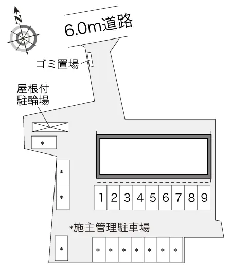 ★手数料０円★八王子市石川町　月極駐車場（LP）